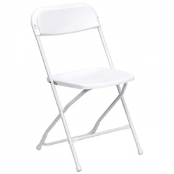 Folding White chair